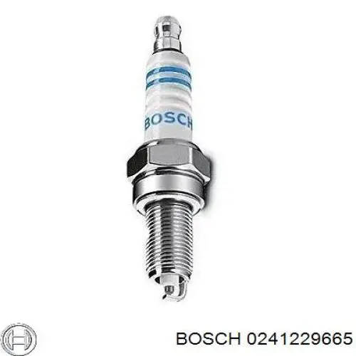 Свечи зажигания 0241229665 Bosch