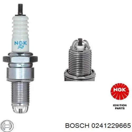 0241229665 Bosch Свечи зажигания