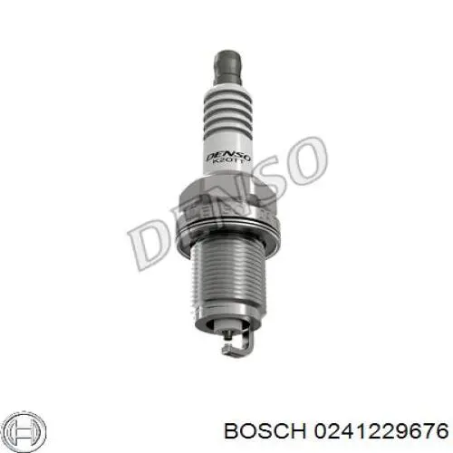 Купить 0241229676 Bosch Свечи автомобильные