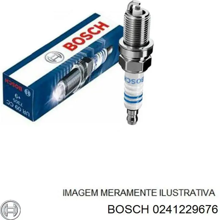 Свечи зажигания 0241229676 Bosch