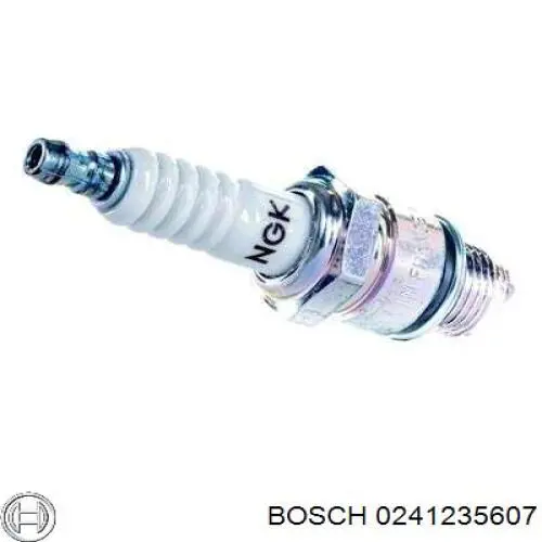 Свеча зажигания Bosch 0241235607 цена, от 2.28 USD
