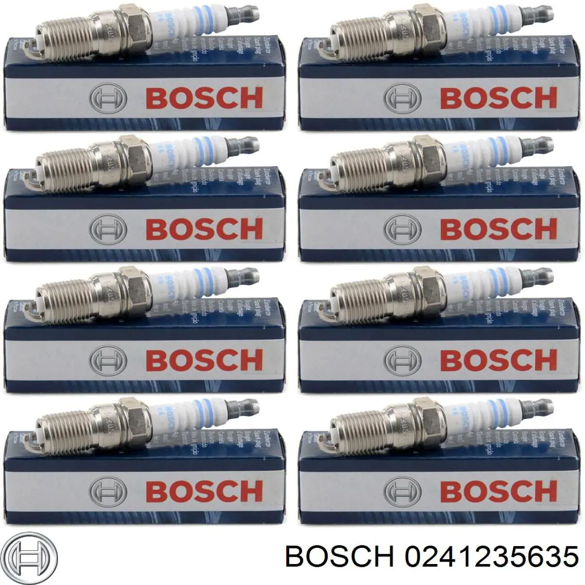 Свечи зажигания 0241235635 Bosch