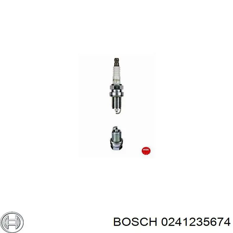0241235674 Bosch Свечи зажигания