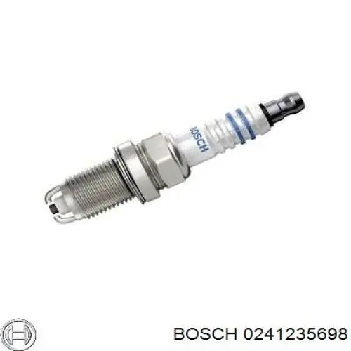 Свечи зажигания 0241235698 Bosch