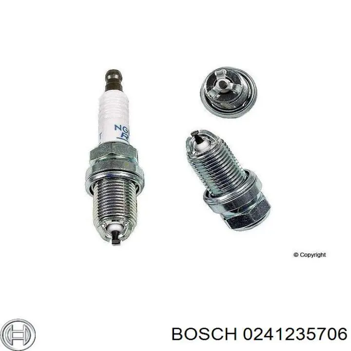 0241235706 Bosch Свечи зажигания