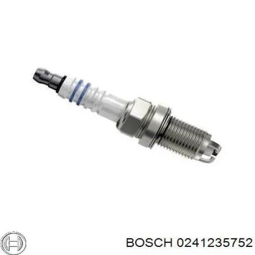 Купить 0241235752 Bosch Свечи автомобильные