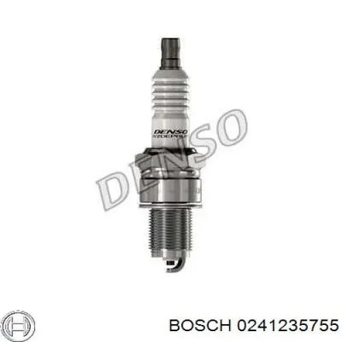 Свіча запалювання 0241235755 Bosch