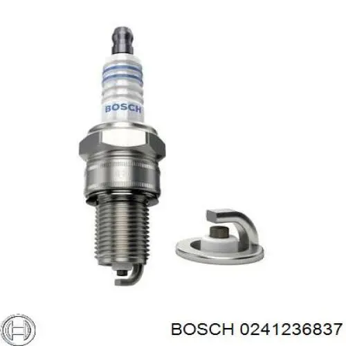 0241236837 Bosch vela de ignição