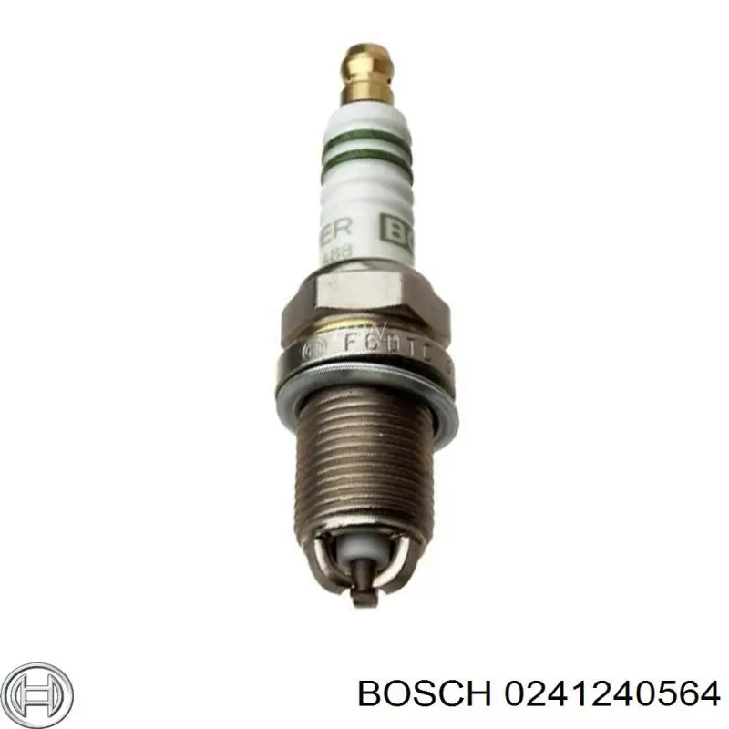 Купить 0241240564 Bosch Свечи автомобильные