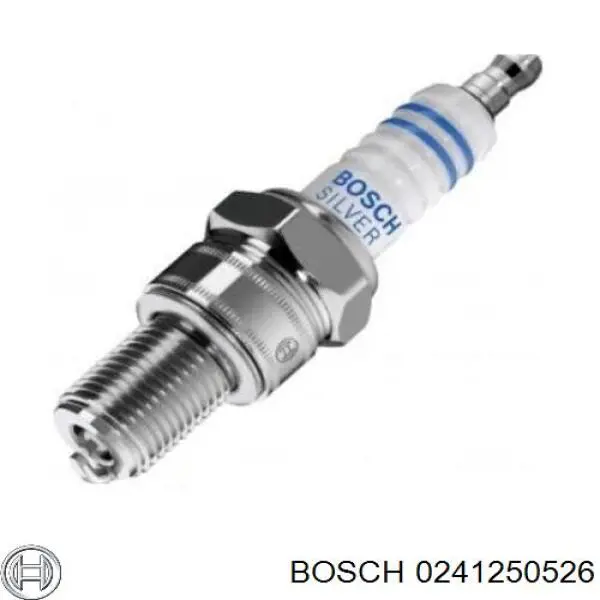 Свеча зажигания Bosch 0241250526 цена, от 9.89 USD