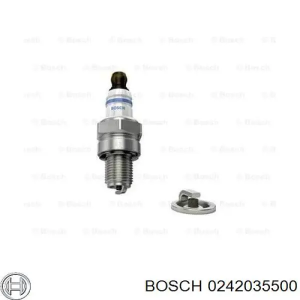 Свечи зажигания 0242035500 Bosch