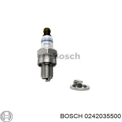 Купить 0242035500 Bosch Свечи автомобильные