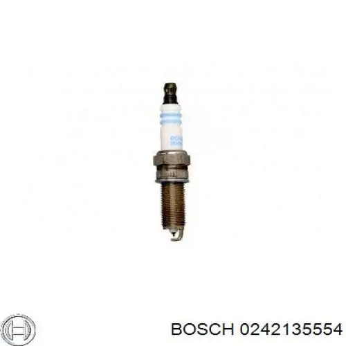 0242135554 Bosch vela de ignição