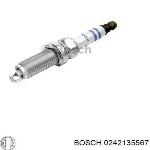 0242135567 Bosch vela de ignição