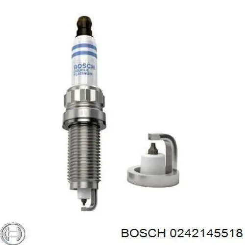 0242145518 Bosch vela de ignição