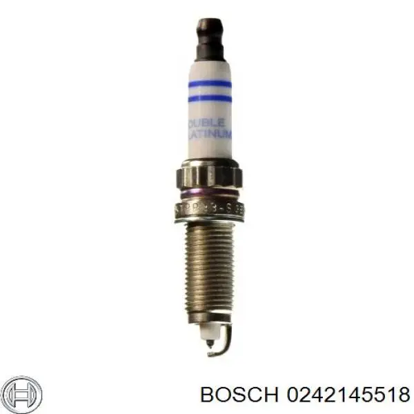 Купить 0242145518 Bosch Свечи автомобильные