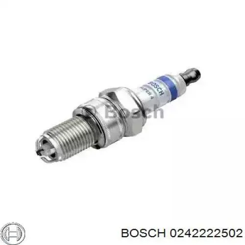 Свеча зажигания Bosch 0242222502