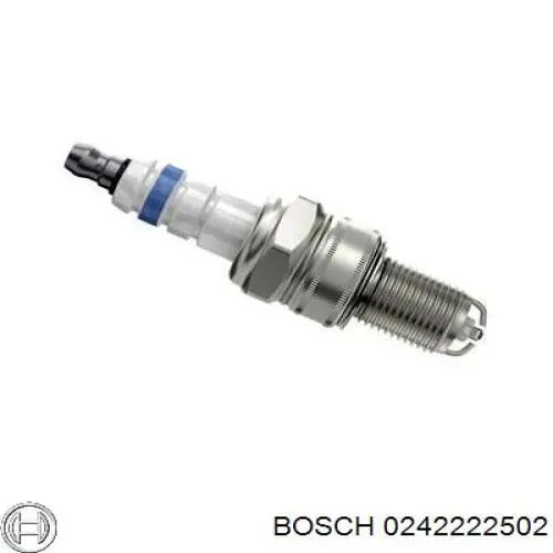 Свеча зажигания Bosch 0242222502