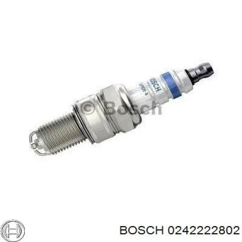 Купить 0242222802 Bosch Свечи автомобильные