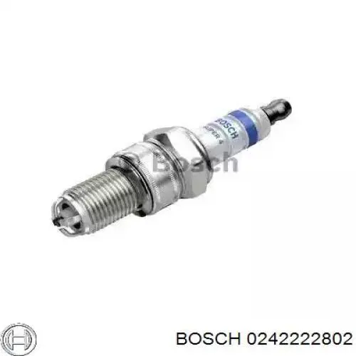 Свечи зажигания 0242222802 Bosch