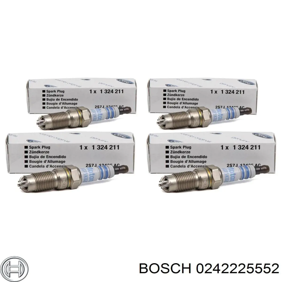 Купить 0242225552 Bosch Свечи автомобильные