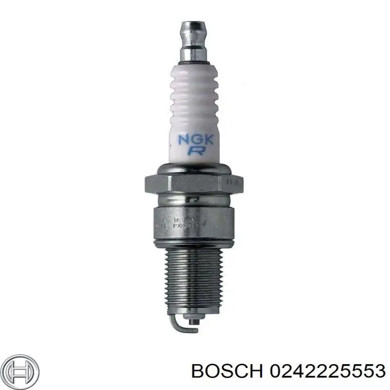 0242225553 Bosch Свечи зажигания