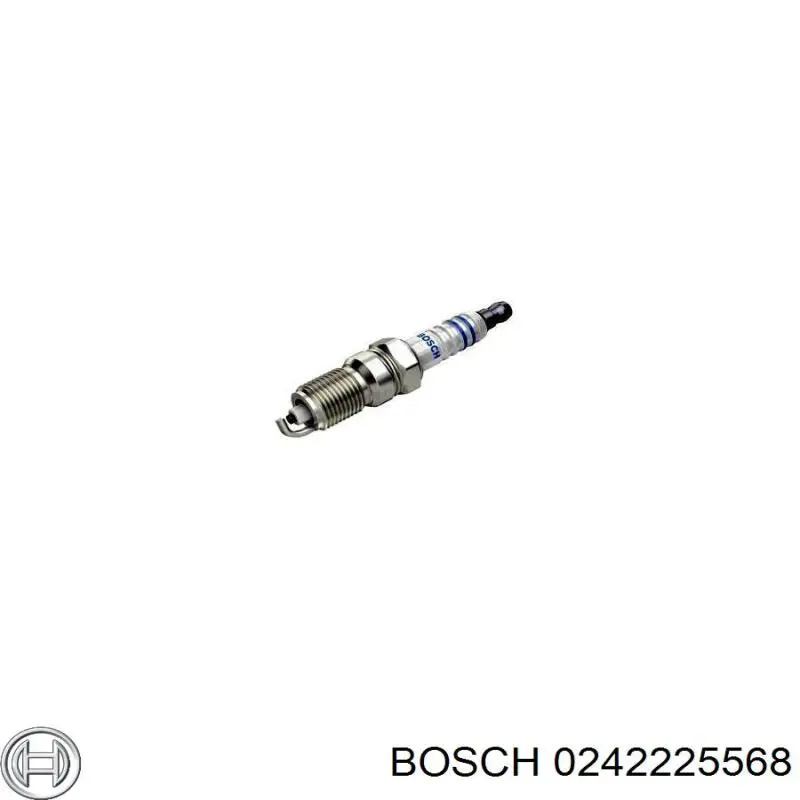 Свечи зажигания 0242225568 Bosch