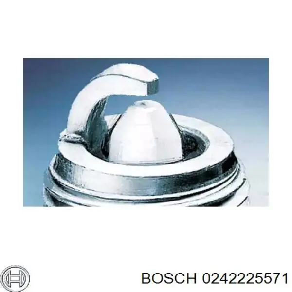 Свечи зажигания 0242225571 Bosch