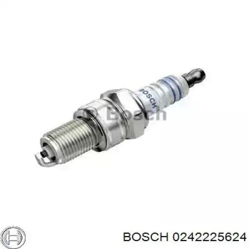 Свечи зажигания 0242225624 Bosch