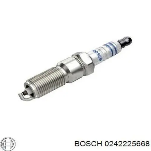 Bujía de encendido 0242225668 Bosch