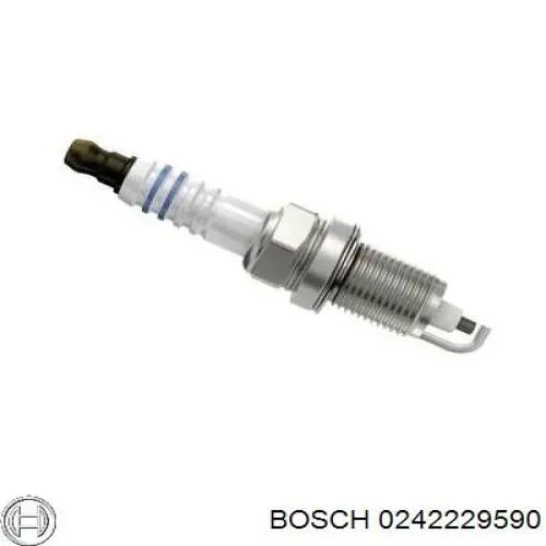 Купить 0242229590 Bosch Свечи автомобильные