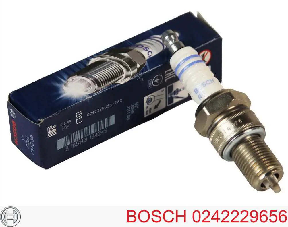 0242229656 Bosch свечи