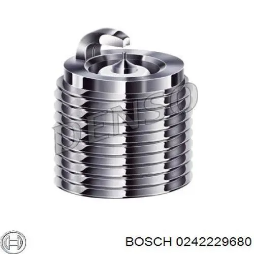 Купить 0242229680 Bosch Свечи автомобильные