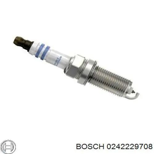 Bujía de encendido 0242229708 Bosch