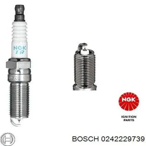 Свіча запалювання 0242229739 Bosch