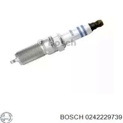 Свіча запалювання 0242229739 Bosch