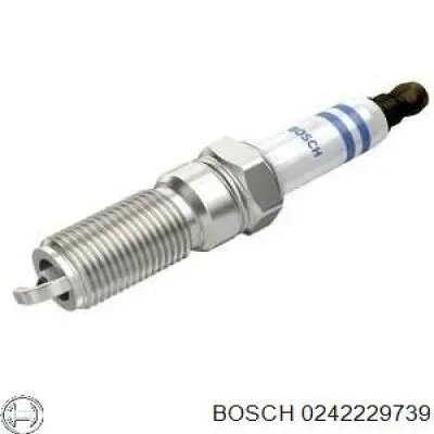 Свіча запалювання 0242229739 Bosch
