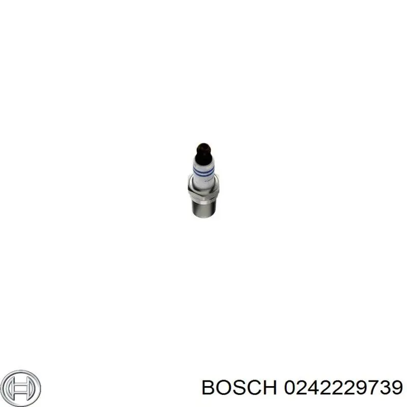 Свіча запалювання 0242229739 Bosch