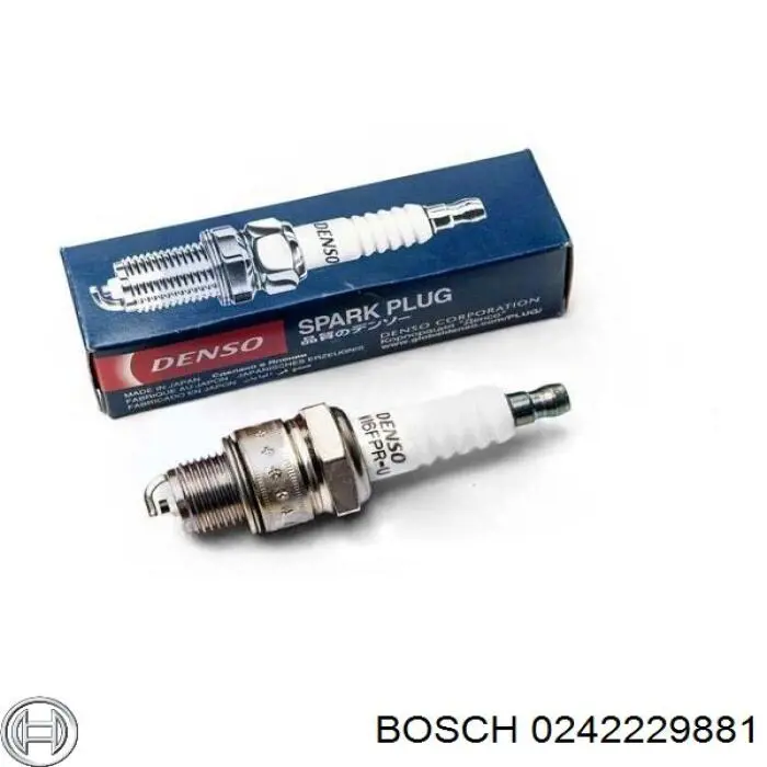 Свечи зажигания 0242229881 Bosch