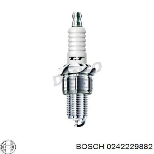 Купить 0242229882 Bosch Свечи автомобильные