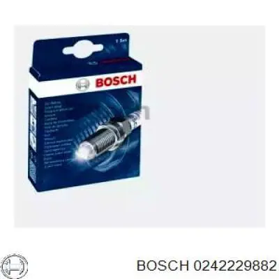 Свеча Bosch 0242229882