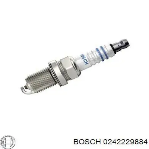 Купить 0242229884 Bosch Свечи автомобильные