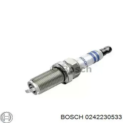 0242230533 Bosch vela de ignição
