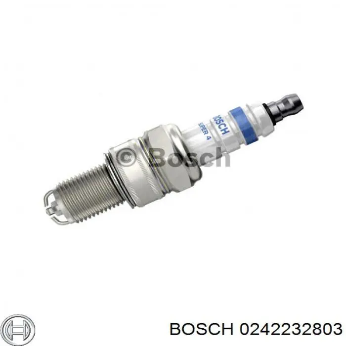 Свеча зажигания Bosch 0242232803