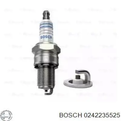 Свеча зажигания Bosch 0242235525 цена, от 3.31 USD