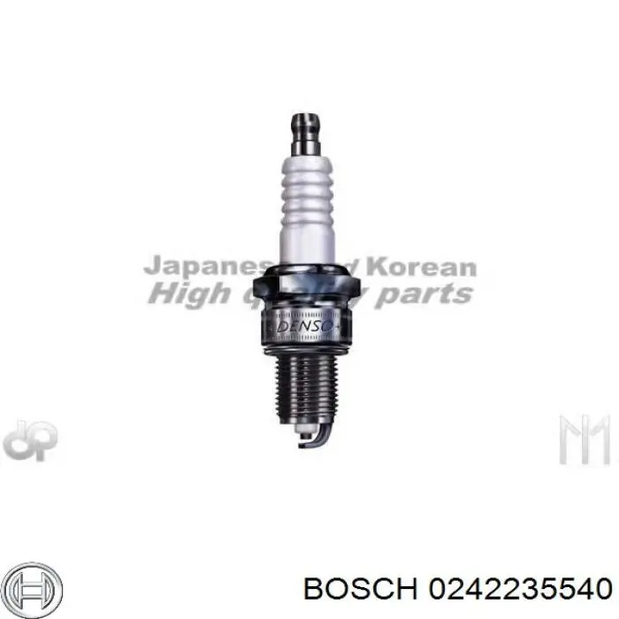 0242235540 Bosch Свечи зажигания