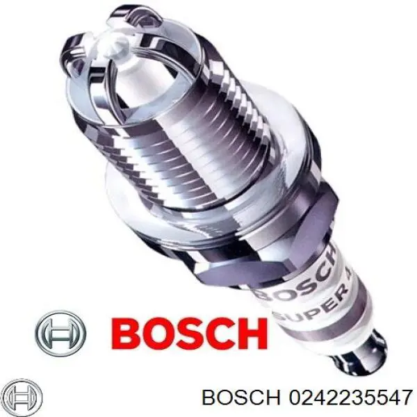 Свеча Bosch 0242235547