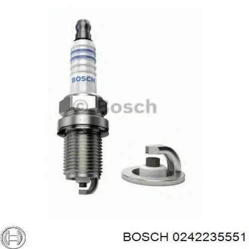 0242235551 Bosch свечи
