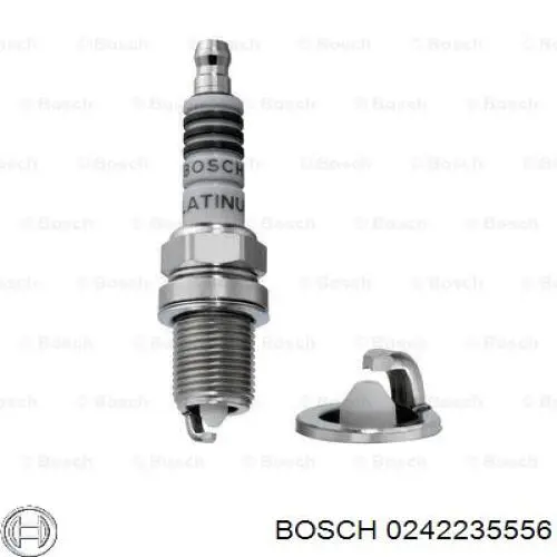 0242235556 Bosch Свечи зажигания