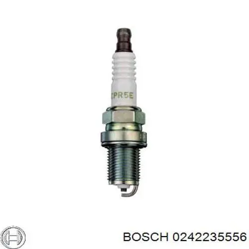 Свеча зажигания Bosch 0242235556 цена, от 2.27 USD